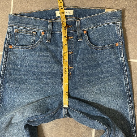 NWT Madewell High Rise Button Fly Skinny Jeans size 29 - Picture 5 of 14